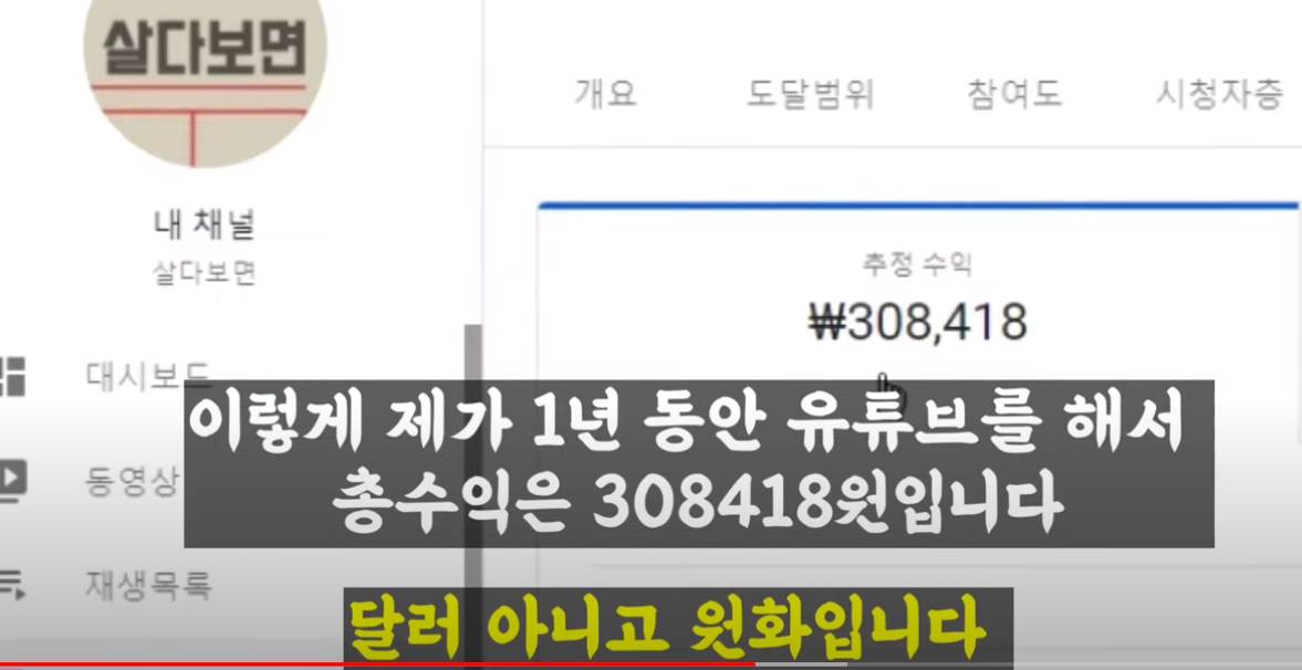 잔잔한 행복이 있는 40대 비혼 독신 여성 유튜브 '살다보면 ' | 인스티즈