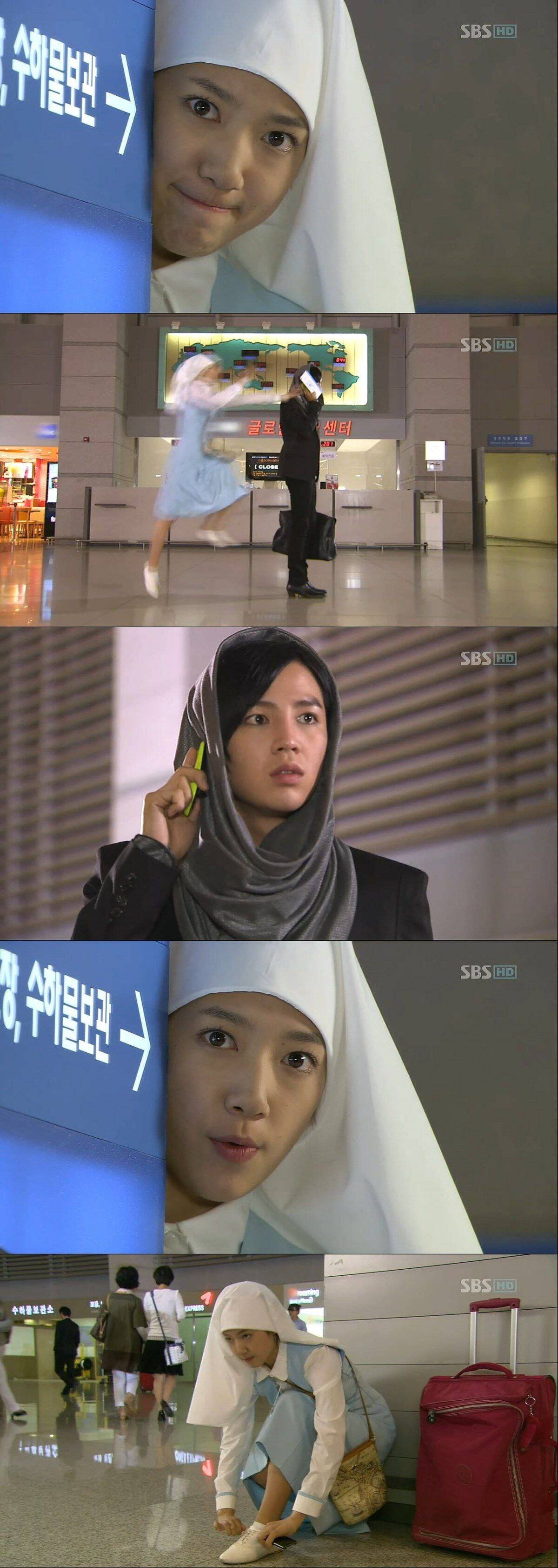 [미남이시네요] 쌍둥이 오빠대신 남자아이돌이 되서 멤버들을 모두 꼬시는 어리버리 수녀지망생 고미녀jpg | 인스티즈