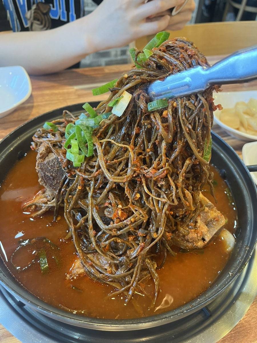 고구마순 감자탕 | 인스티즈