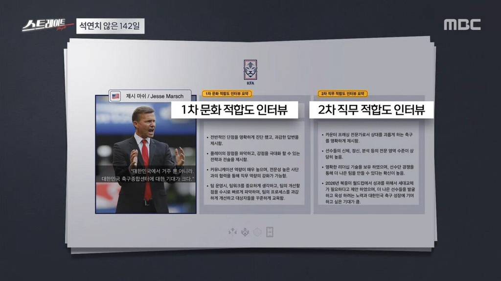 축협 저격한 MBC 스트레이트 요약 | 인스티즈