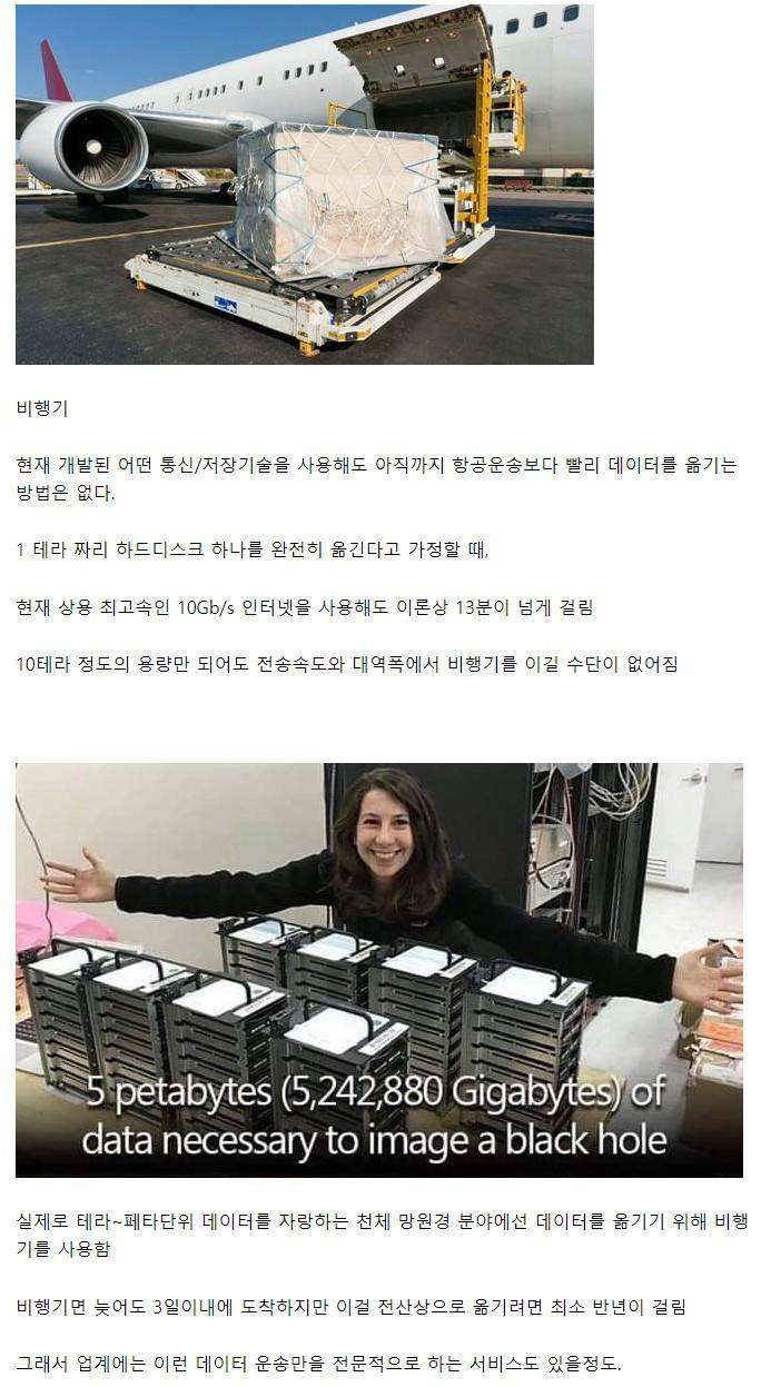 세상에서 데이터 전송속도가 제일 빠른 물건 .jpg | 인스티즈