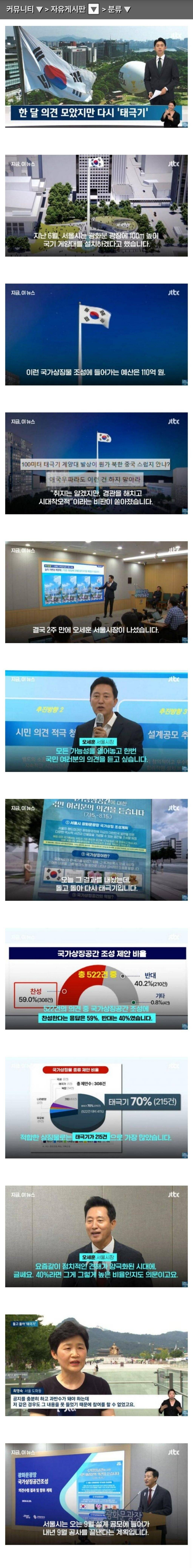 110억 짜리 국기 게양대 | 인스티즈