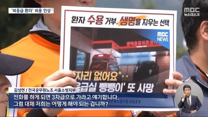 '비응급' 자기부담금 90%로 인상환자한테 경증·중증 판단하라고? (2024.08.23/뉴스데스크/MBC) | 인스티즈