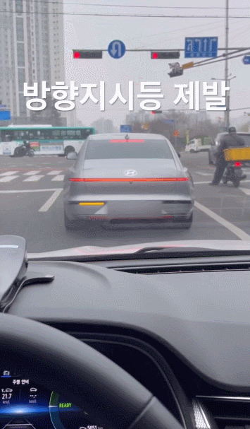 신형 그랜저 방향 지시등 논란.gif | 인스티즈