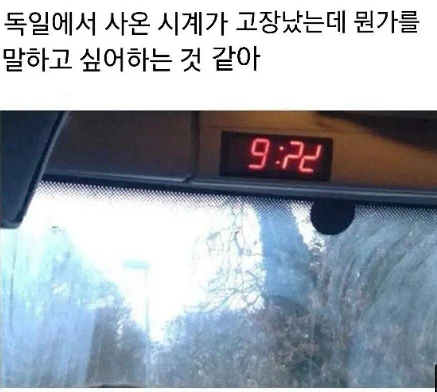 독일에서 사온 시계가 수상하다 | 인스티즈