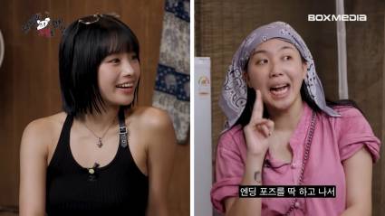 가요대전에서 뉴진스 다다음 무대라 하고 싶은 거 다 했다는 영지 나띠 | 인스티즈