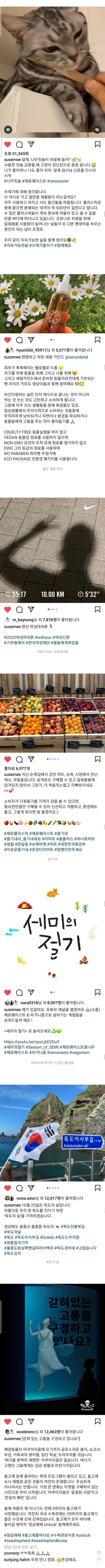 선한 영향력을 보여주는 배우 임세미의 인스타 피드 | 인스티즈