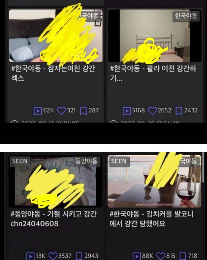 (혐오주의) 온갖 불법촬영물, 범죄영상 판치는 ㅇ코리아 공론화 | 인스티즈