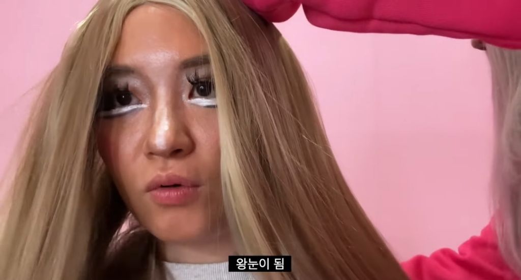 일본가서 갸루 메이크업 받은 유튜버 원지 | 인스티즈