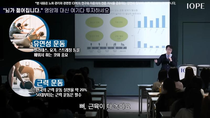 서울 아산병원 교수 : 영양제에 쓰는 돈을 운동에 써라 | 인스티즈