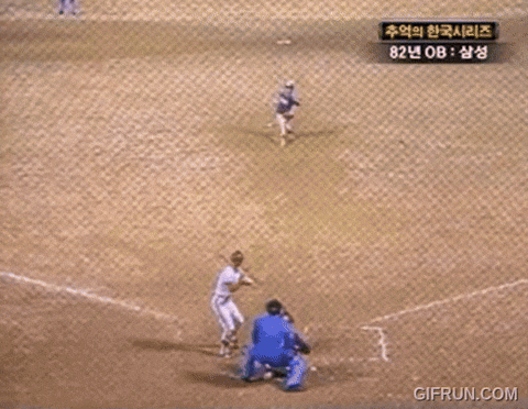 스압)역대 KBO 한국시리즈 우승장면.gif | 인스티즈
