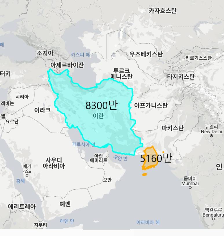 우리나라 인구밀도가 얼마나 높은지 체감되는 짤 | 인스티즈