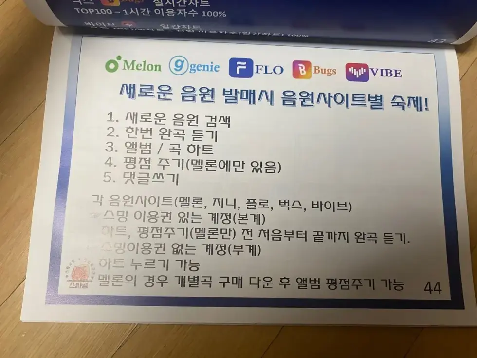 가수 팬들의 연령층이 높을때 팬카페에서 배포하는 책.jpg | 인스티즈