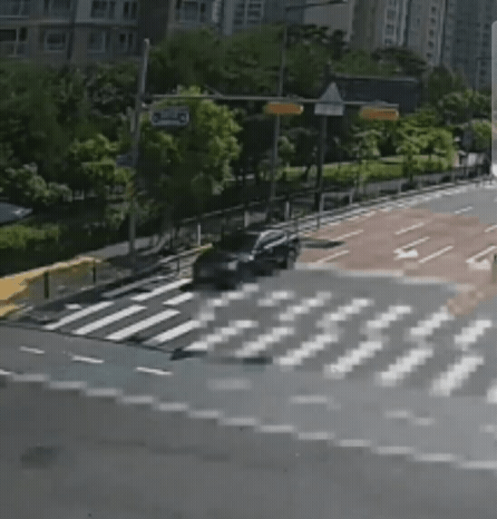 사람 밟고 지나가는 미친 운전자.gif | 인스티즈