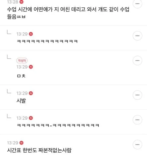 지잡대 다니는 사람들의 자기학교 까는 달글 캡쳐 | 인스티즈
