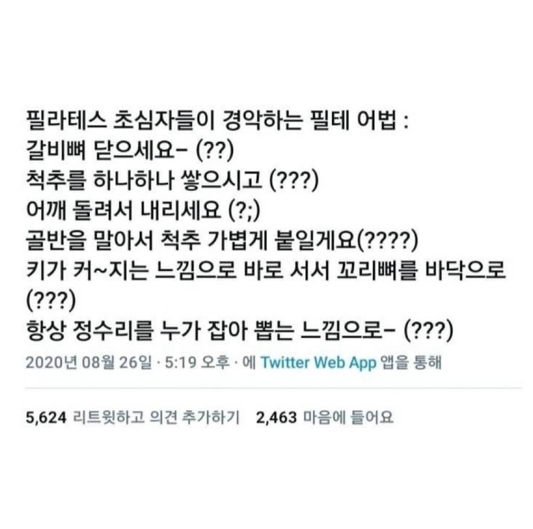 필라테스 하다가 죽은 사람 정말로 없나요? | 인스티즈