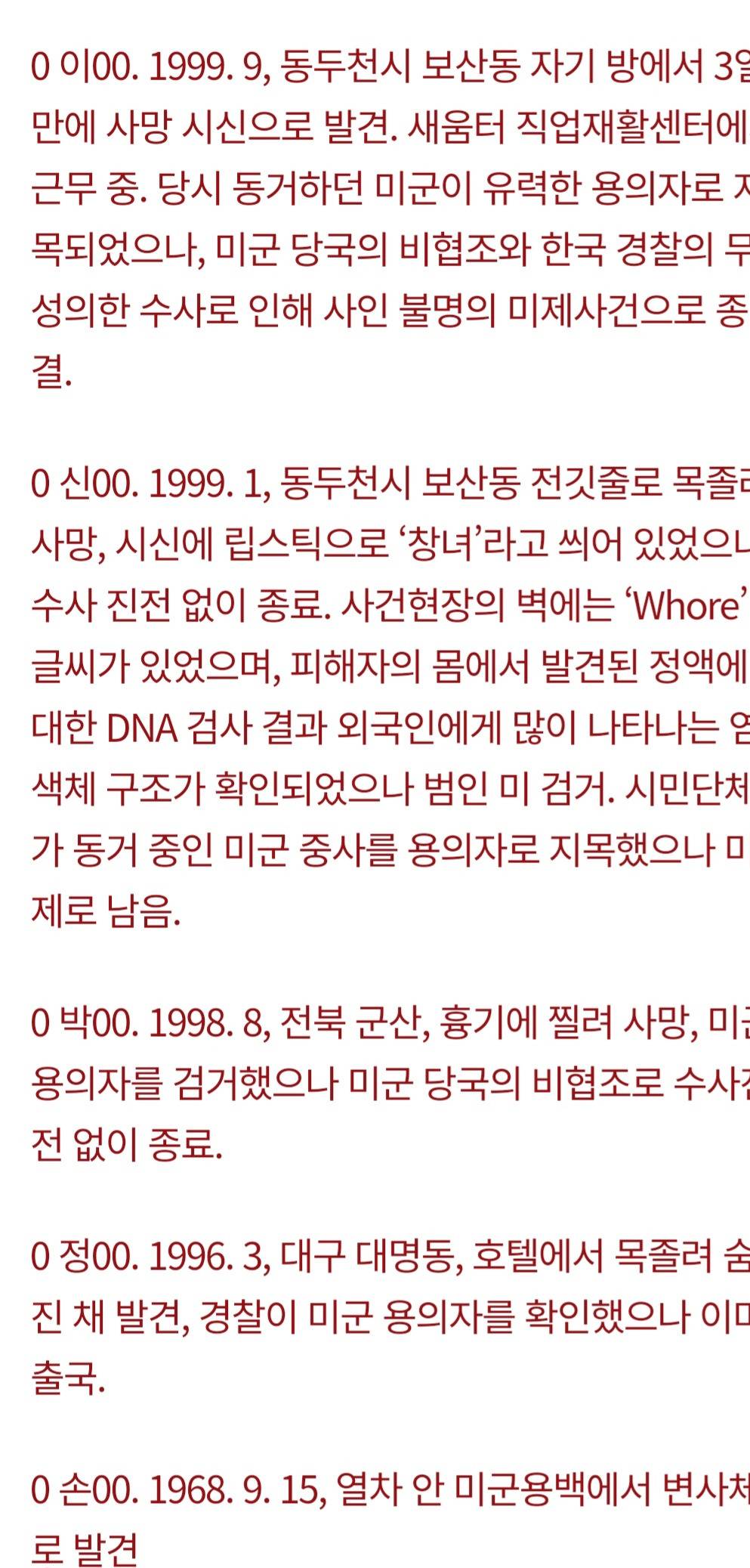 미군에게 정말 '살해'당한 '위안부'피해자 여성들 | 인스티즈