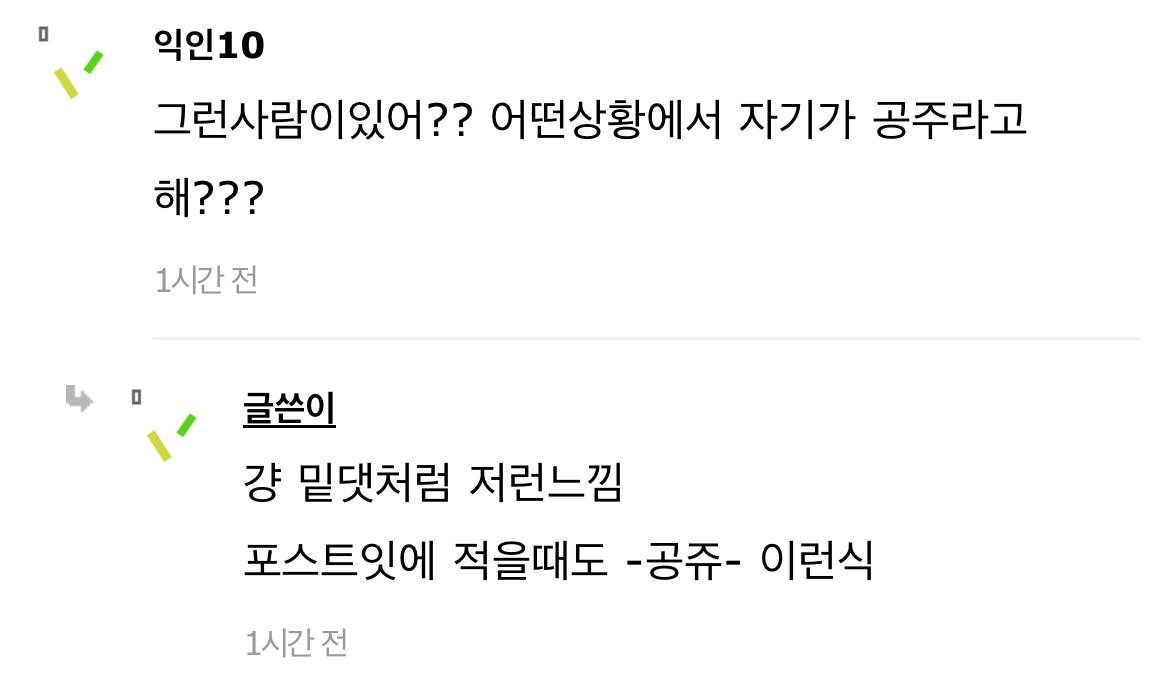 나 본인스스로 공주라고 하는사람들한테 편견있음... | 인스티즈