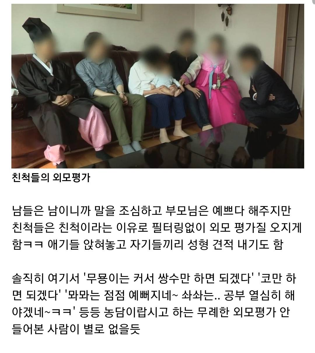 어린이들 외모 자존감 낮추는 일등공신 | 인스티즈