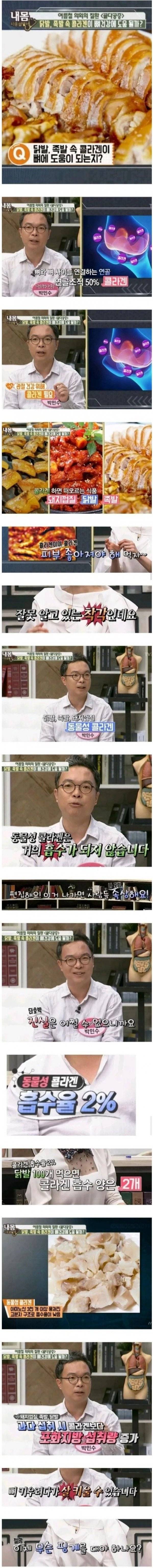 닭발 족발 등 콜라겐 음식의 불편한 진실 | 인스티즈