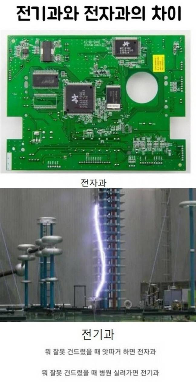 전기과와 전자과의 차이 | 인스티즈