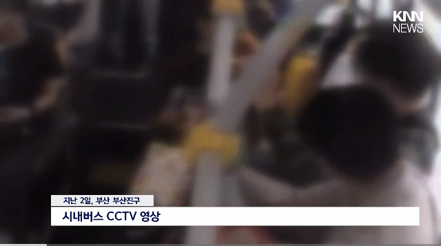 "팔닿았다" 4살 쌍코피 터트린 버스 폭행녀 CCTV | 인스티즈