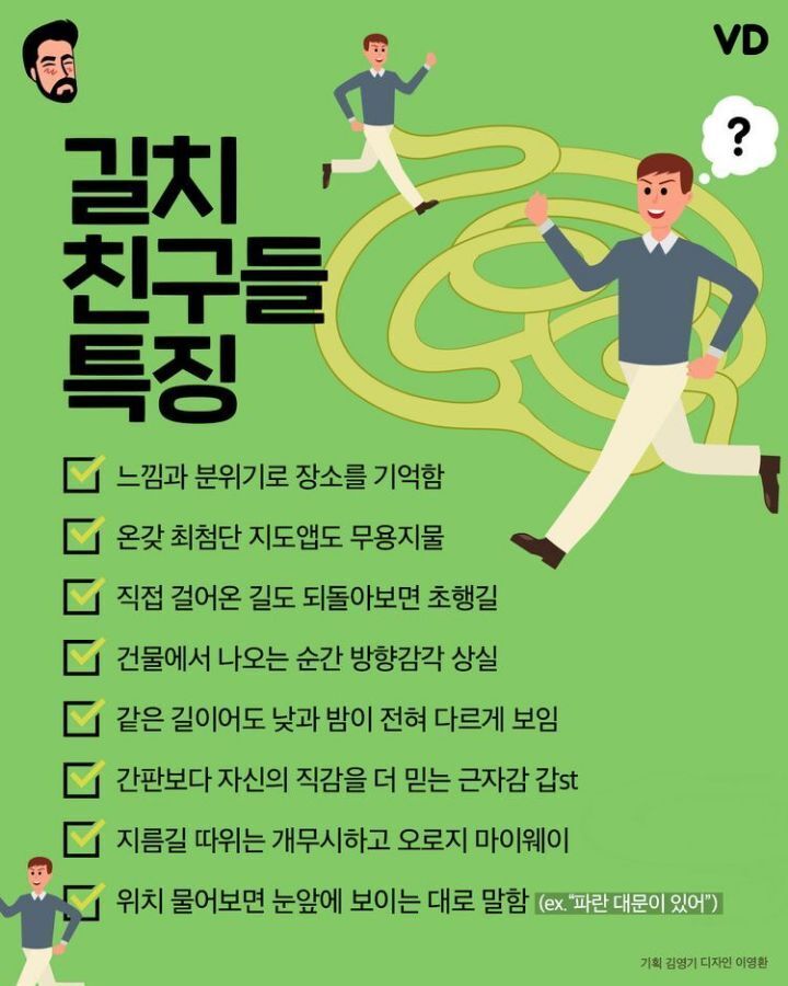 길치들은 왜 길을 못찾을까? ···· 다 이유가 있습니다 | 인스티즈