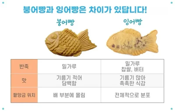붕어빵 잉어빵 차이.jpg | 인스티즈