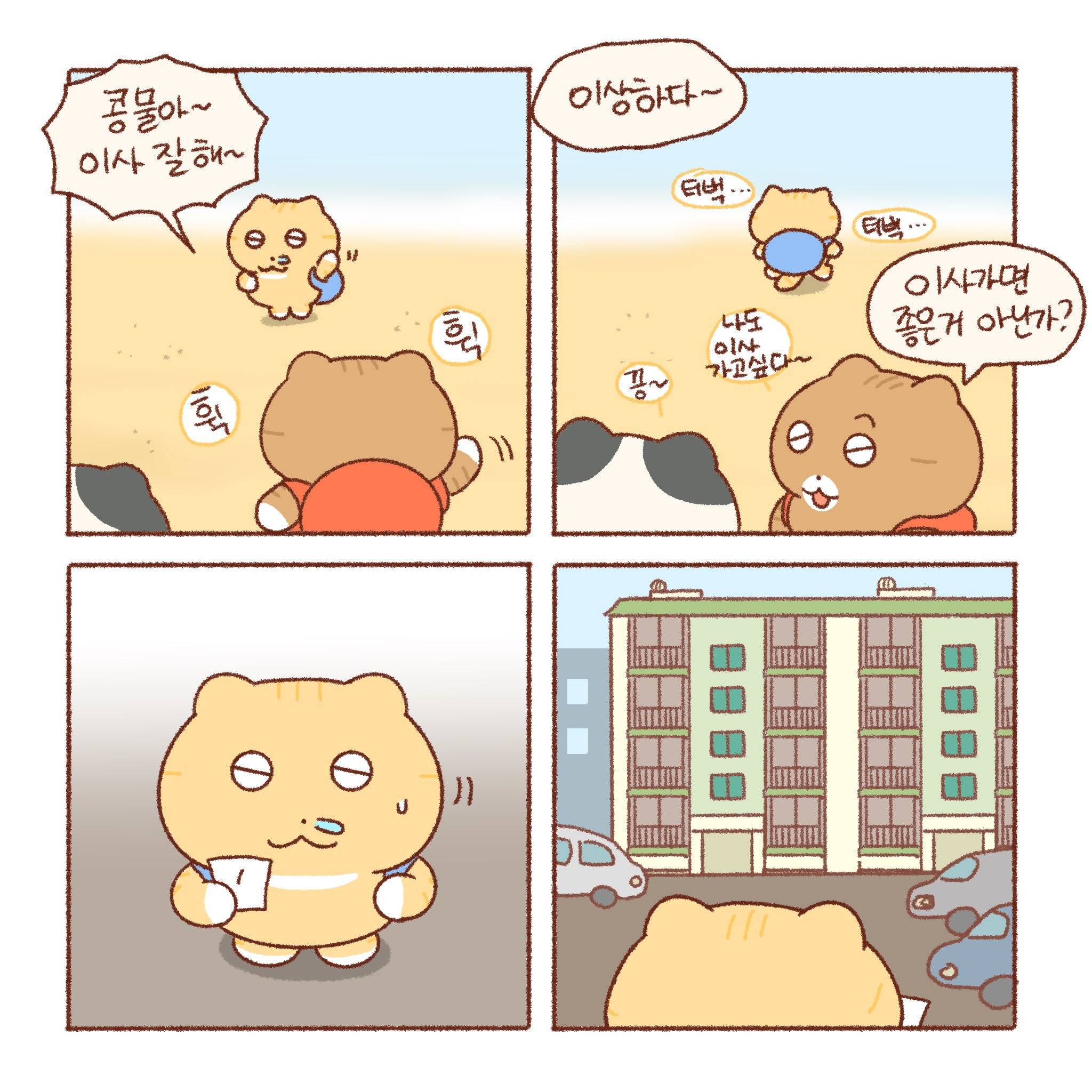 [틴틴팅클] 콩물이의 이사 | 인스티즈