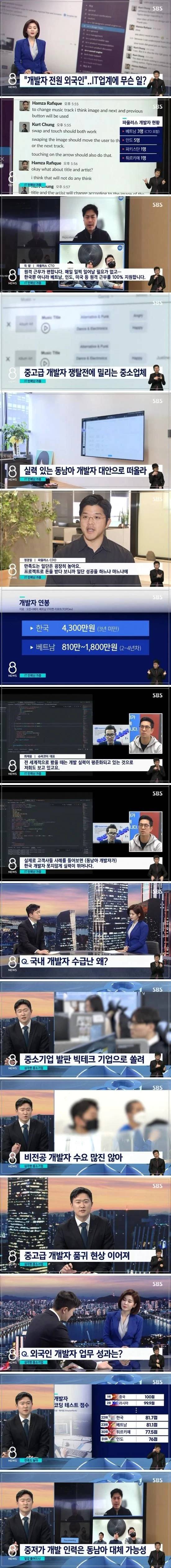 국내 개발자 대신 외국인 개발자 고용을 선택한 IT기업들.jpg | 인스티즈