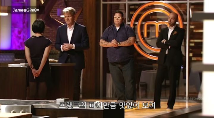 시각장애인 참가자가 만든 사과파이를 맛본 고든램지 반응 | 인스티즈