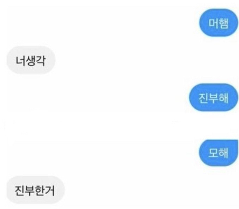 사실 이런 티키타카 좋아하는 여시들 모여라 | 인스티즈