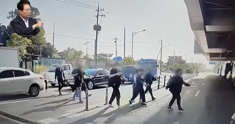 (사고영상주의)무단횡단 블랙박스 교육자료로써 | 인스티즈
