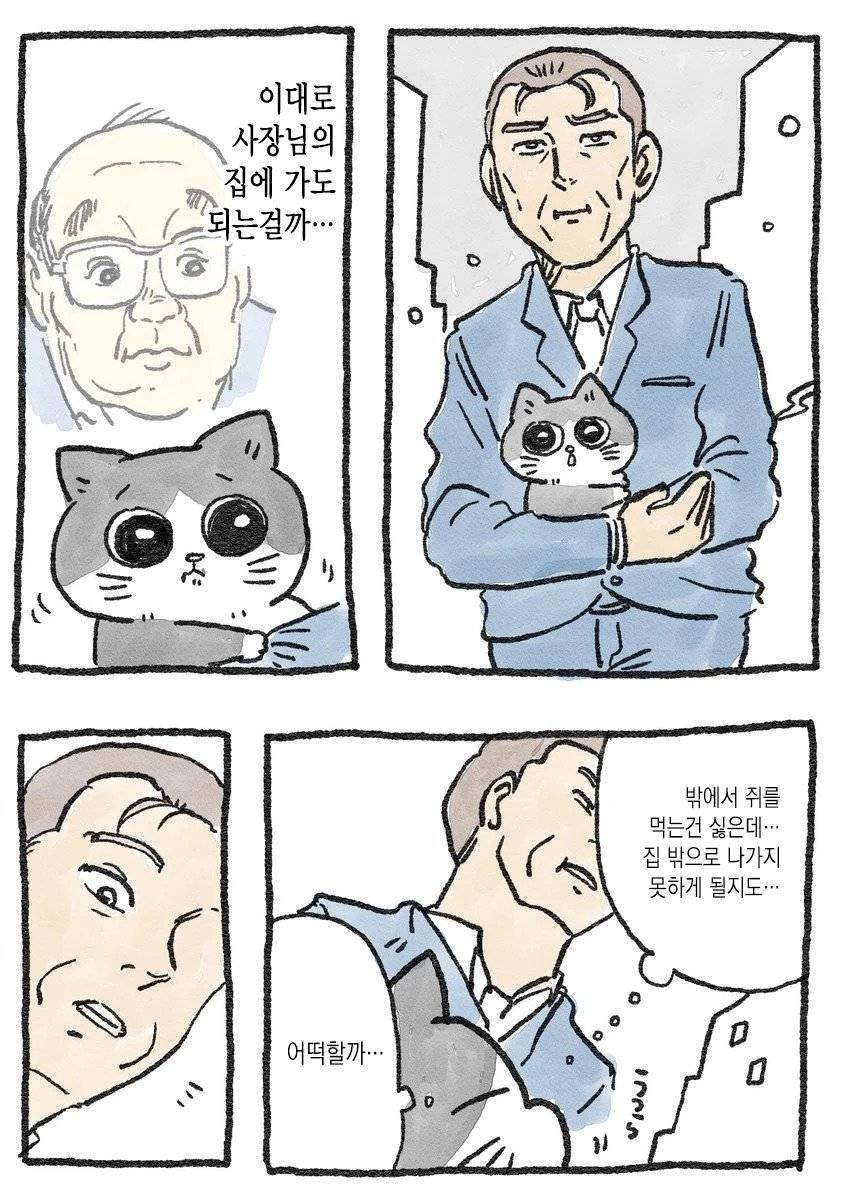 고양이가 되어버린 중년남자.Manhwa | 인스티즈