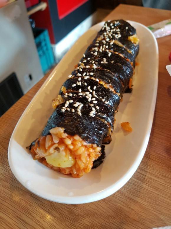 신전떡볶이 매운치즈김밥 gifjpg | 인스티즈