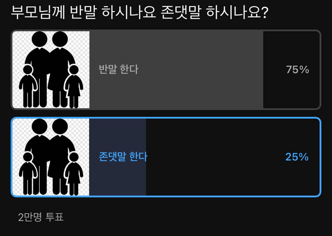 부모님께 반말 or 존댓말 | 인스티즈