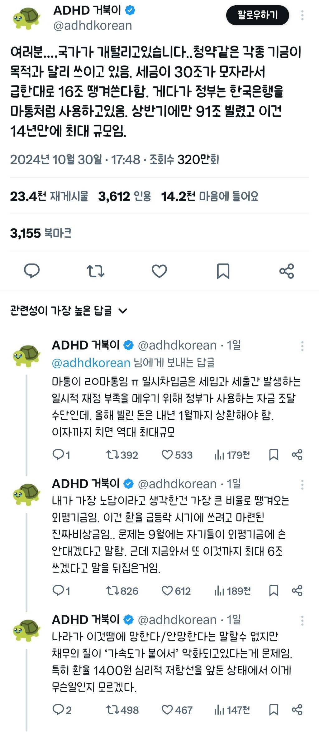 국가가 한국은행을 마통처럼 쓰고 있다 | 인스티즈