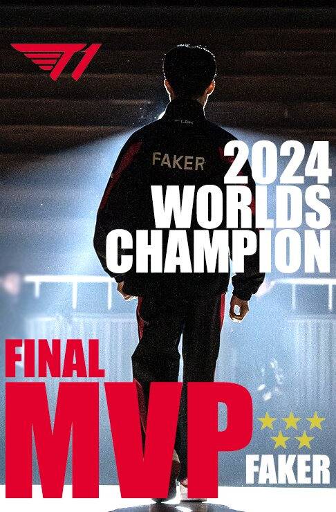 2024 WORLDS CHAMPION FINAL MVP T1 FAKER | 인스티즈