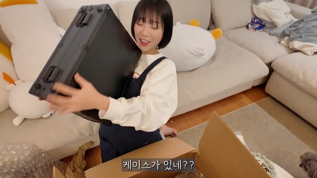 다이아버튼 개봉한 쯔양 | 인스티즈