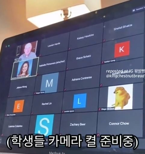강의시간에 갑자기 단체로 줌카메라 안 킨 대학생들 | 인스티즈