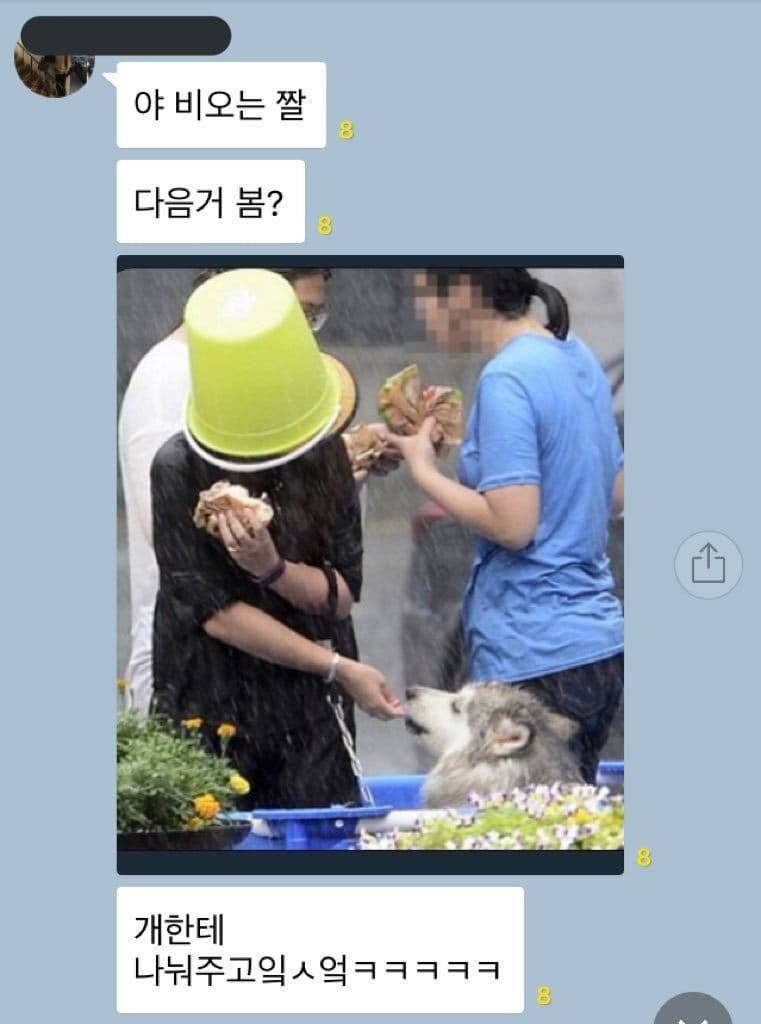 비가 와도 포기할 수 없는 햄버거 | 인스티즈