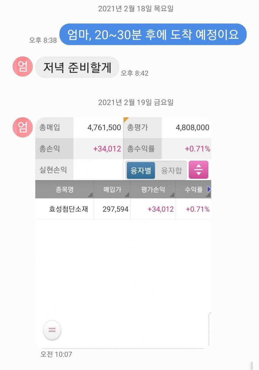 엄마 적금 해약시켜서 주식 올인한 주갤러 | 인스티즈