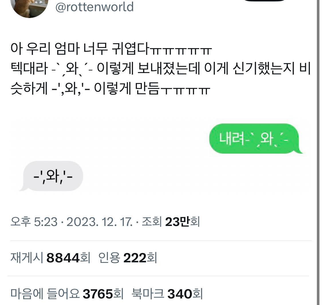 아 우리 엄마 너무 귀엽다ㅠㅠㅠㅠ | 인스티즈