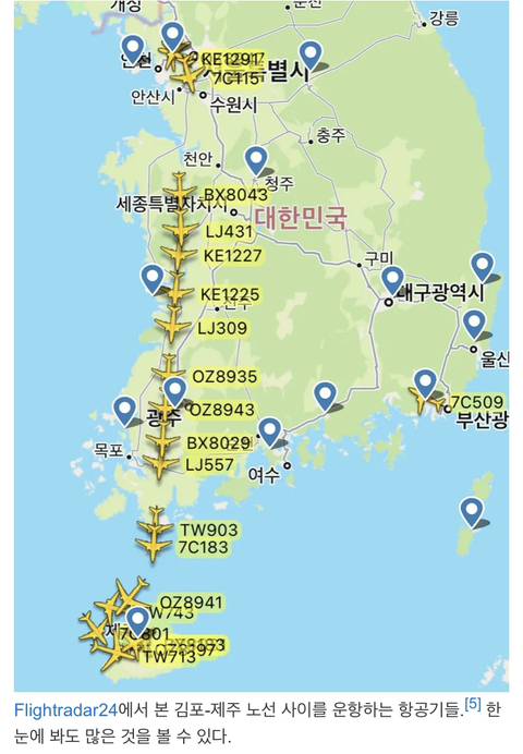 전세계에서 가장 많은 승객이 오가는 비행기 노선 | 인스티즈