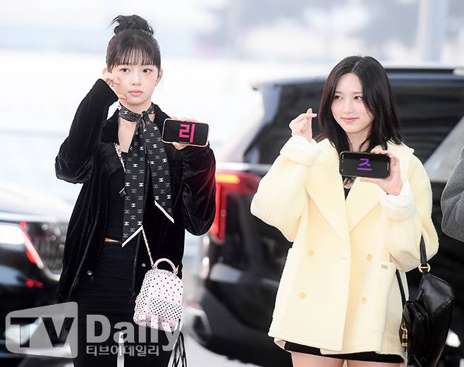 오늘자 리즈 생일 축하하는 아이브 일본 출국 기사사진.jpg | 인스티즈