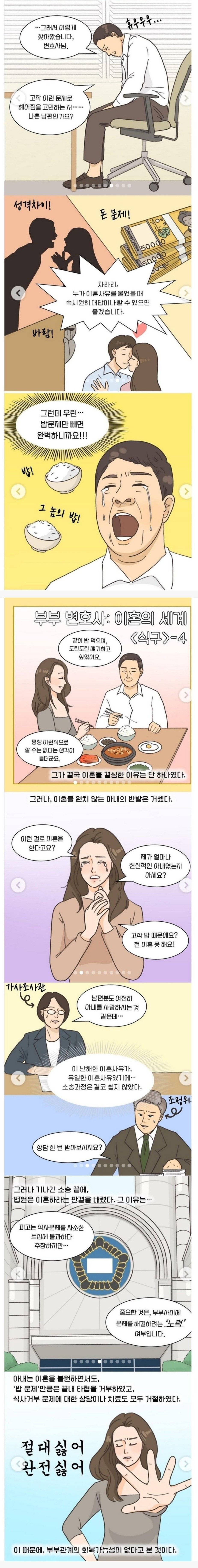 믿기 어려운 실제 이혼 사유 | 인스티즈