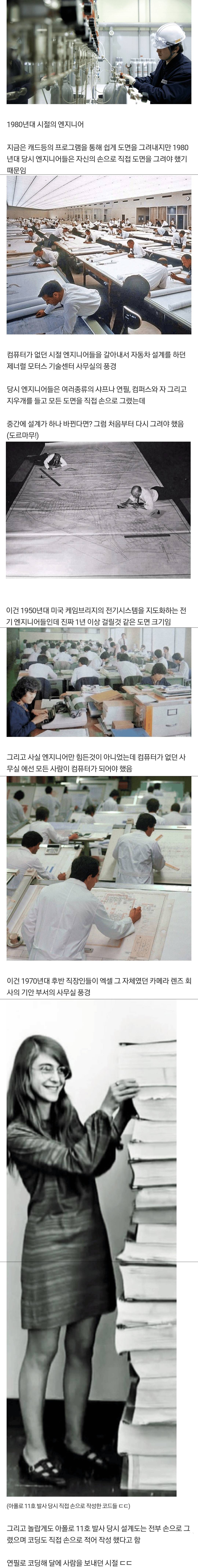 컴퓨터 없던 시절의 극한직업들.jpg | 인스티즈