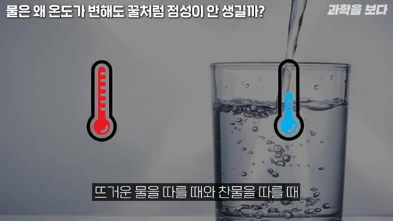 물은 온도가 변해도 왜 꿀처럼 점성이 생기지 않을까? | 인스티즈