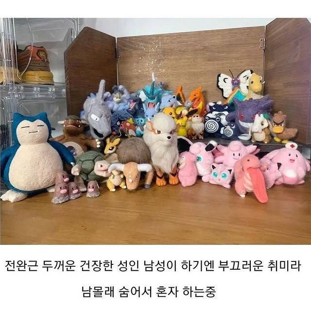 양모펠트 취미가 부끄럽다는 남자 | 인스티즈
