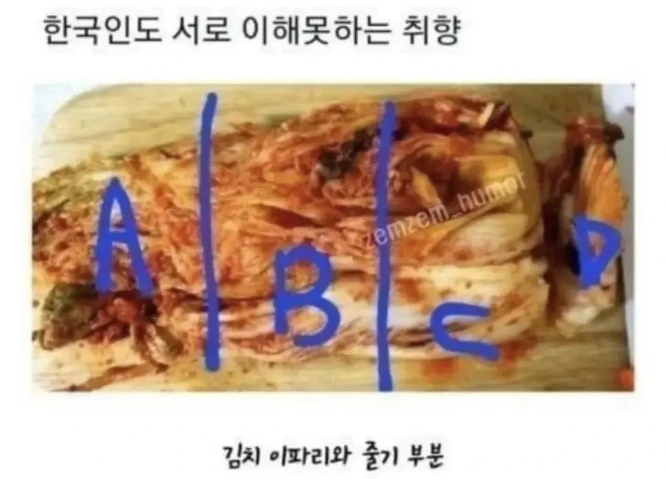 한국인도 갈리는 취향 jpg | 인스티즈